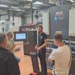 Atelier chaudronnerie : nouvelle presse plieuse